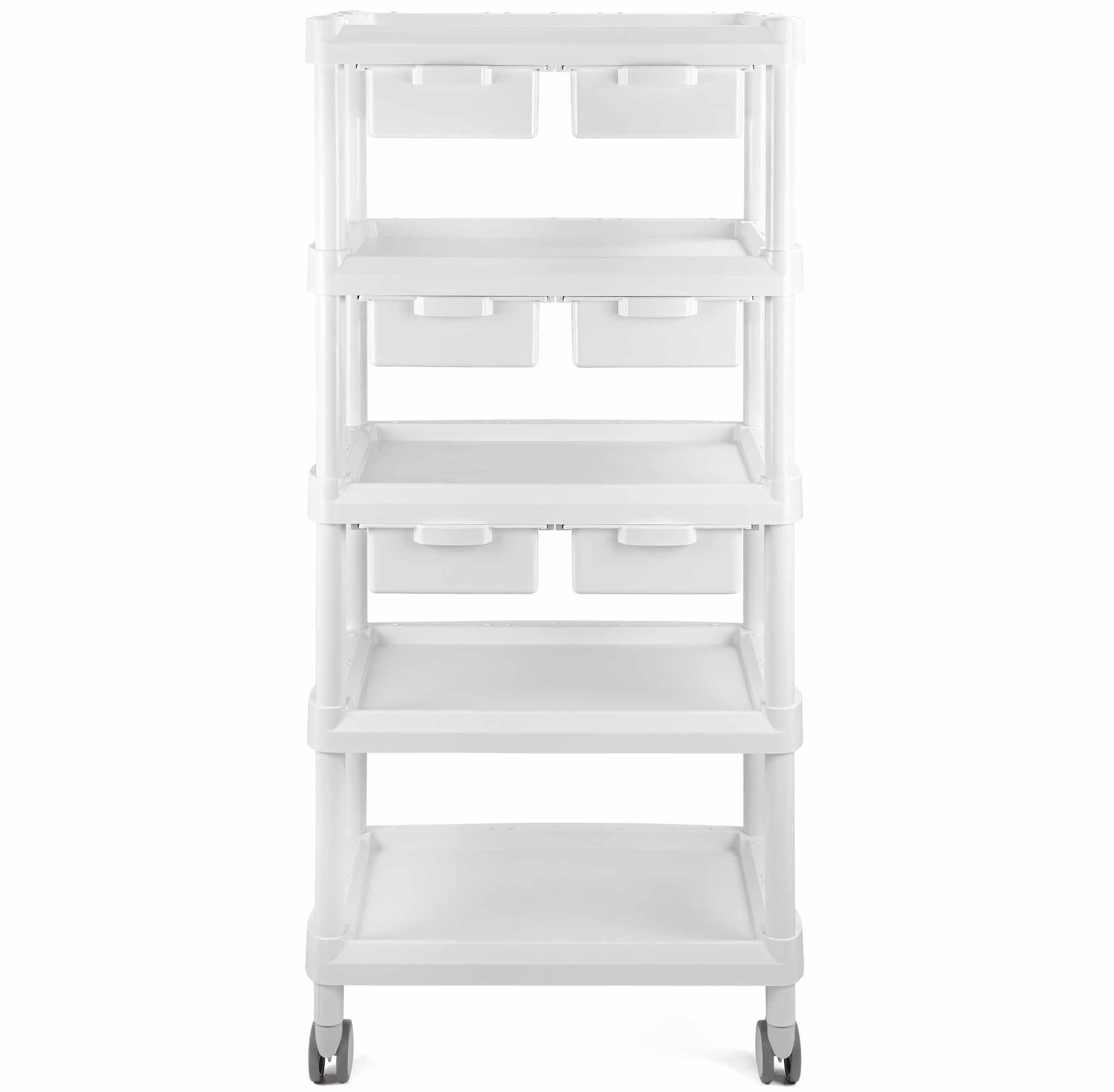 utility trolley 5 shelves drawer_n